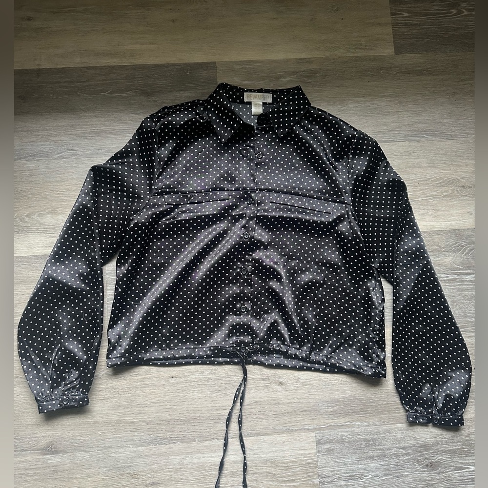 Revamped Polka Dot Blouse